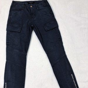 J Brand Houlihan Cargo Navy NWOT